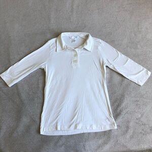 Lija 3/4 Sleeved Collared Polo Shirt
